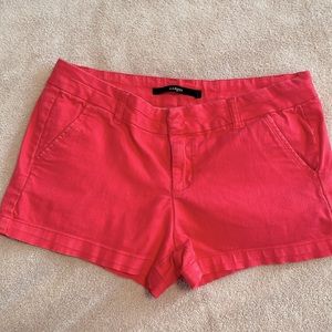 Women's coral shorts size 29